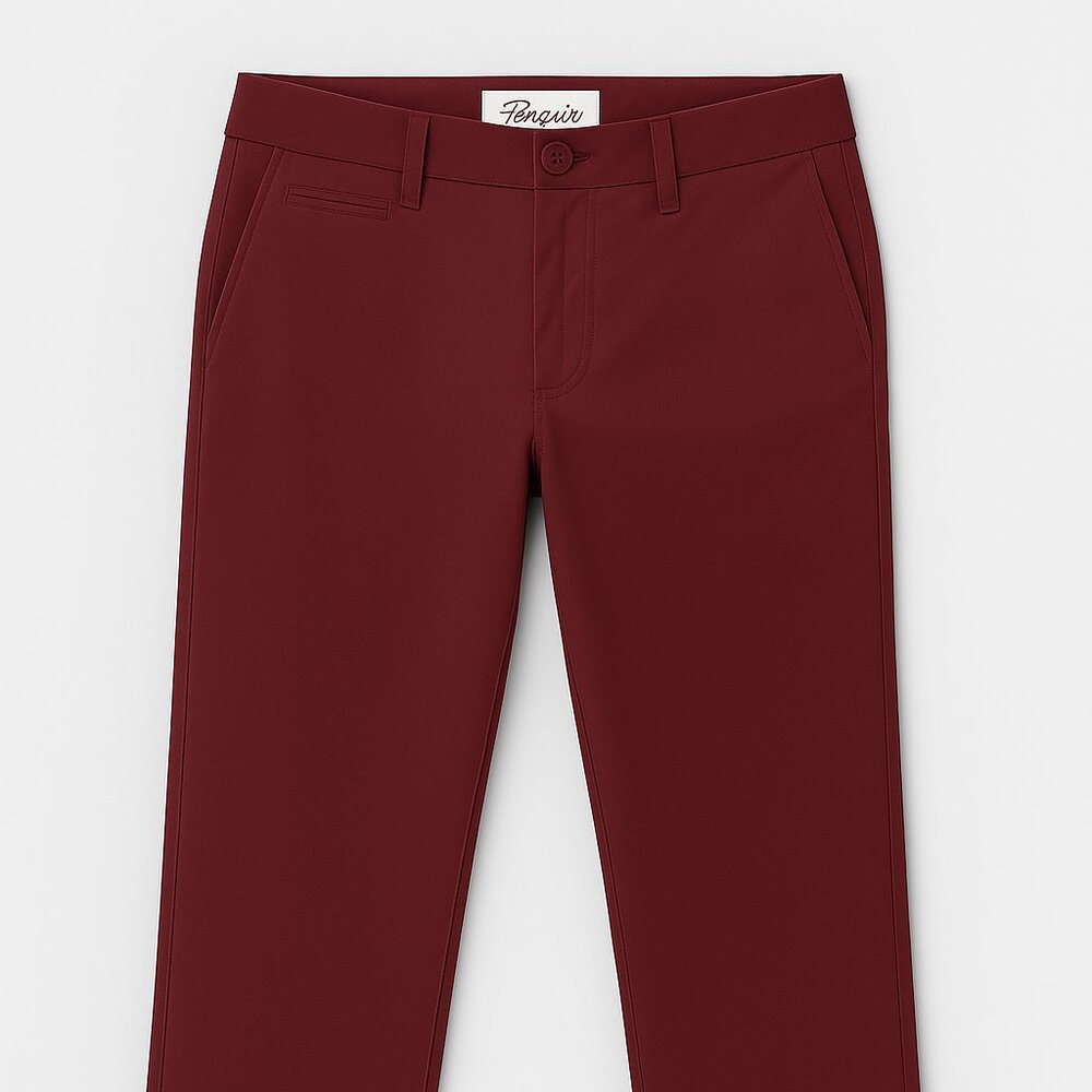 Original Penguin Burgundy Chino Pants – Size 30x32